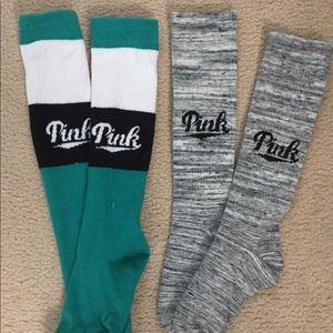 Victoria’s Secret pink socks